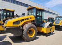 Rouleau vibratoire à double fréquence SSR120C-10 de 12 tonnes - Parfait pour le compactage des sols cohésifs et granulaires