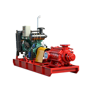 Bomba contra incendios industrial multietapa, conjunto de bombeo para extinción de incendios - Product Image 1
