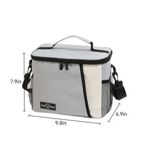 Sac à lunch isotherme de haute qualité avec poche latérale, sac à lunch thermique, boîte à lunch bento avec sac isotherme - Product Image 2