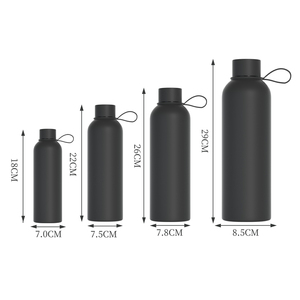 Vasos de Acero Inoxidable Sublimables de 40 oz y 32 oz, con Acabado Mate, en Forma de Huevo, para Niños, Botella de Agua de Acero Inoxidable 18/8 con Asa - Product Image 4