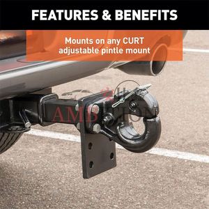 <strong>AMBITION</strong> Factory Heavy Duty Hot Sell Towing Pintle Hook Manufacturer Pintle Hook Hitch Trailer Parts &amp; Accessories - Product Image 4