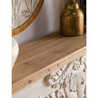Italie Design Roman Console Coiffeuse Couloir Entrée Table Bois Rétro Foyer Meubles De Maison