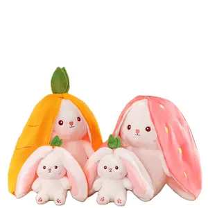 wholesale stuffed animals Creative Carrot Rabbit Plush Toy For Kids Girls