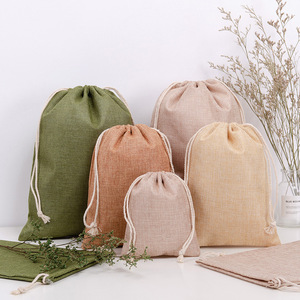 Bolsa Cosmética Ecológica Personalizada, Bolsa con Cordón de Algodón Orgánico para Joyería - Product Image 2