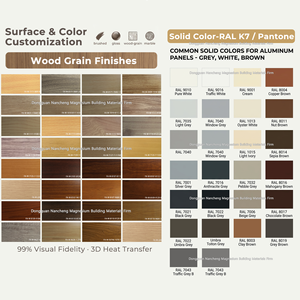 Plafond en <span class=keywords><strong>grille</strong></span> de profilés en aluminium gris grainé étanche, personnalisable pour décorations de hall intérieur/extérieur - Product Image 2