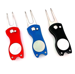 Golf <strong>Divot</strong> Repair <strong>Tool</strong> <strong>with</strong> Magnetic Button <strong>Ball</strong> Marker <strong>Divot</strong> <strong>Tool</strong> Foldable Switchblade Golf <strong>Divot</strong> <strong>Tool</strong> for Golfers - Product Image 5