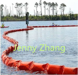Float-loại dầu ngăn chặn hàng rào, lũ Túi PVC dầu hàng rào, dày cao su ngăn chặn ô nhiễm Đánh chặn rác - Product Image 3