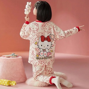 <span class=keywords><strong>Pigiama</strong></span> Casual a manica lunga <span class=keywords><strong>invernale</strong></span> in cotone con cartoni animati <span class=keywords><strong>pigiama</strong></span> per bambini <span class=keywords><strong>pigiama</strong></span> da <span class=keywords><strong>bambina</strong></span> - Product Image 3