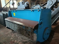 Nouvelle débroussailleuse hydraulique SLN à durabilité améliorée, pour excavatrice de 5-6 tonnes, coupe-vegetation avec protection de chaîne renforcée, pour travaux intensifs