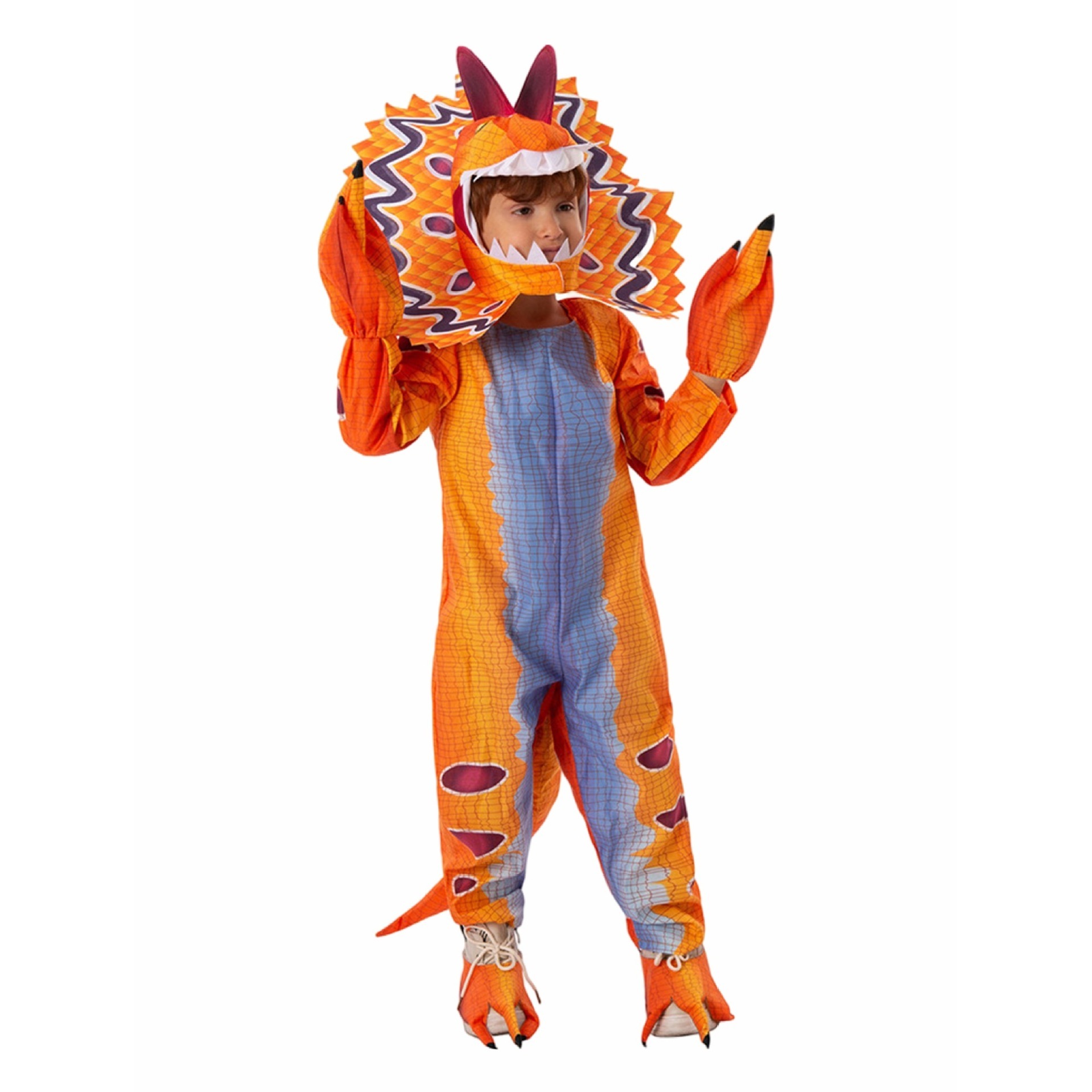 Dilophosaurus orange