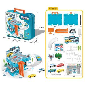 Pas cher Parking Garage Jouets Construction Piste <span class=keywords><strong>De</strong></span> Course Pour Jouets Enfants Game Boy Avec Panneaux <span class=keywords><strong>De</strong></span> Signalisation Jouets Et Voitures - Product Image 4
