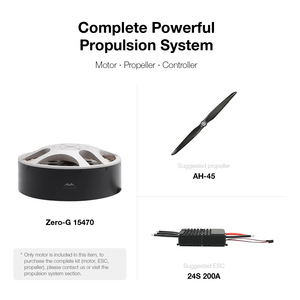 Motor <span class=keywords><strong>BLDC</strong></span> 15470, 60KG, <span class=keywords><strong>sensor</strong></span> de empuje sin sentido para Mega Drone, paramotor, parapente, ala Delta, sin escobillas, a prueba de explosiones - Product Image 6