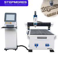 Nuevo Diseño 2026 Router CNC Industrial 9015 de 3 Ejes con Mesa de Vacío, Máquina de Tallado y Corte para Madera, Bomba de Motor Único