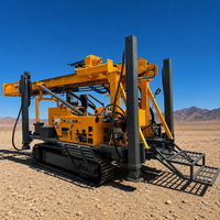 Équipement de forage hydraulique portable sur chenilles JDL-5 pour puits d'eau et carottage, plateforme de forage diesel 500m
