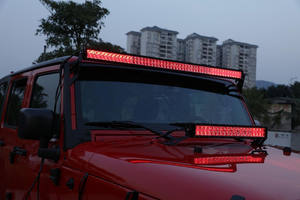 Barres lumineuses LED tout-terrain ADT 40 LED 120W haute puissance, contrôle par application, montage sur toit, 4x4, 5D RGB, 22 pouces, pour voitures et camions - Product Image 4