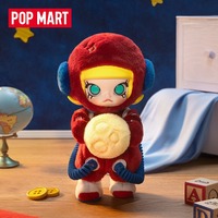 Figurine d'action originale authentique POPMART MOLLY Hello Moon 1/8, modèle de collection, décoration, cadeau pour l'affichage et la collection
