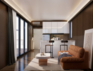 Patio trasero Nanny Quarters Espacio <span class=keywords><strong>de</strong></span> vida privado para <span class=keywords><strong>cuidador</strong></span> Cápsula espacial <span class=keywords><strong>de</strong></span> lujo Diseño futurista para el hogar con sistema <span class=keywords><strong>de</strong></span> control inteligente - Product Image 3