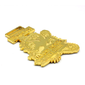 <span class=keywords><strong>Location</strong></span> magnétique, médaille personnalisé en laiton, excellente qualité avec ruban, prix d'usine - Product Image 3