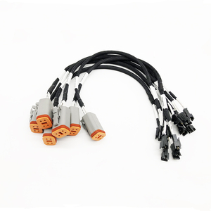 Benutzer definierte Deutsch DT 2 3 4 6 8 12Pin Auto Electrical Wire Wasserdichter Stecker Buchse Stecker Kabelbaum - Product Image 1