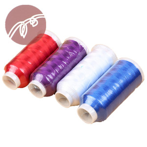 May Polyester kéo sợi cho hàng may mặc và túi xách 120D/2 máy vi tính thêu 100% polyester chủ đề 4000M - Product Image 2