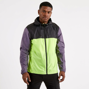 Men's Casual <b>Canvas</b> Windbreaker Jacket Comfortable and Breathable for Winter Easy-to-Wash with Contrasting Colors - Product Image 1