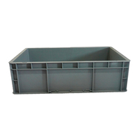 Boîte en plastique empilable et emboîtable de taille EUR/EPAL, directement de l'usine, 100% compatible avec les systèmes de rayonnage de palettes européens