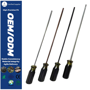 Professional S2 Steel Extra Long Screwdriver Set Magnetic Phillips Slotted Flat Head Heavy Duty Industrial Manual <b>Hand</b> <b>Tool</b> - Product Image 1