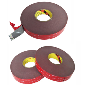 Nastro <span class=keywords><strong>Biadesivo</strong></span> Grigio Attivabile con <span class=keywords><strong>Acqua</strong></span> per Sigillature Automobilistiche, Rotoli da 19mm, Alta Temperatura - Product Image 4