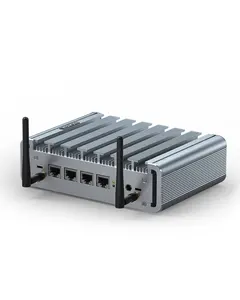 Firewall pfsense Mini PC Quad Core Cele ron J4125 i225 Nics 2.5Gbe RJ45 Lan HD VGA ITX Small Computer Network Server