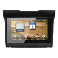 Navigateur GPS étanche 5 pouces avec écran LCD IPS Bluetooth, système marin 8 Go pour motos, voitures et vélos OEM ODM
