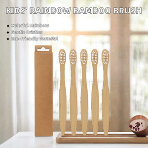 Brosse à dents pour enfants Super J, couleur arc-en-ciel, poils doux, jetable, taille standard, usage domestique, modèle Kd-1, Jiangsu, Chine - Product Image 2