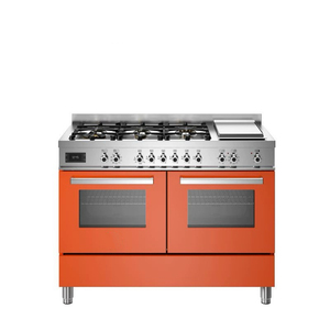 28/ 30/36/48 phạm vi khí sang trọng với Lò nướng điện, đầu đốt bằng đồng và các lựa chọn màu sắc mang tính biểu tượng như màu ngà và màu xanh hải quân - Product Image 3