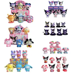 Sanrios Kuromi Anime Hình Mù Hộp Cho Claw Máy Kawaii Phim Hoạt Hình Búp Bê Bất Ngờ Bí Ẩn Hộp Đồ Chơi Cho Kid Quà Tặng