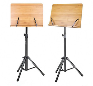 Support <span class=keywords><strong>de</strong></span> partition <span class=keywords><strong>en</strong></span> <span class=keywords><strong>bois</strong></span> réglable <span class=keywords><strong>de</strong></span> bonne qualité pour instruments <span class=keywords><strong>de</strong></span> <span class=keywords><strong>musique</strong></span> - Product Image 1
