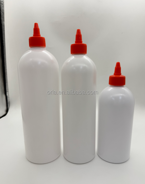 REBECCAGIBSON 4 pezzi bottiglie di salsa spremere, flacone con dosatore, biberon cucina, con 1 adesivo, 1 pennello a tazza, 1 penna, per condimenti, ketchup, salsa piccante, olio d'oliva