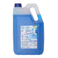 Blaue saubere Badezimmer Hygiene gebrauchs fertig
