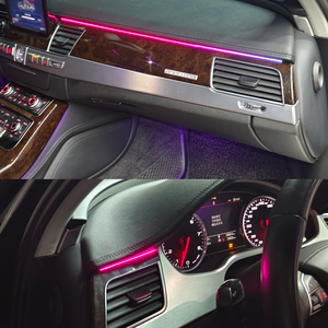 Premium <b>Car</b> Ambient Light Symphony LED Strip Interior Atmosphere Lighting for Universal <b>Car</b> Audi A8 2011-2017 - Product Image 4