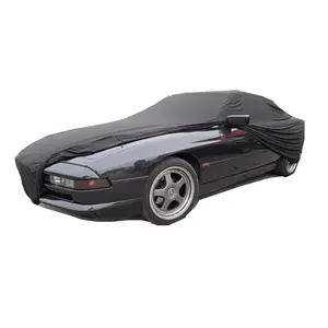 Custom Fit Stretch Soft Fleece Lined Fabric Car Body Cover Breathable And Washable Indoor Cover For Chevrolet Vehicles