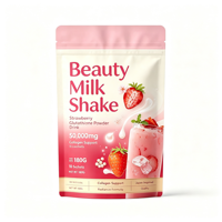 Poudre de Lait au Collagène Marque Blanche 6 Saveurs Éclaircissante et Blanchissante pour la Peau Boisson Beauté au Collagène en Gros