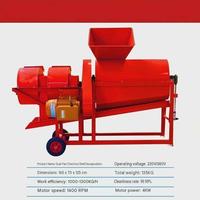 Machine semi-automatique pour décortiquer les noix, les châtaignes et les noisettes – Éliminateur de peau efficace, éplucheur de dossiers, décortiqueur pour usage agricole intensif