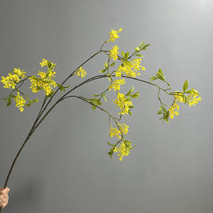 Rama de Osmanthus Artificial, Plantas Verdes de Plástico, Flores Falsas, Sauce de Nieve, Pequeñas Flores de Simulación, Decoración Floral para Bodas - Product Image 5