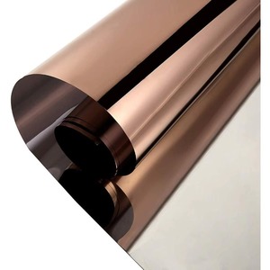 Film adhésif décoratif isolant thermique pour vitres de bâtiment, 2 couches, 99 % de rejet UV, effet miroir unidirectionnel, teinté solaire - Product Image 5