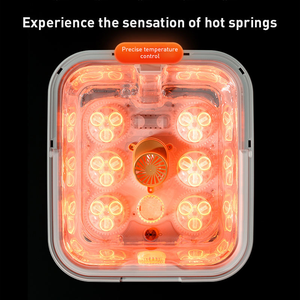 TAHATH Electric Heated Foot <b>Bath</b> <b>Foldable</b> Design with Massage Function, Smart Temp Control, Ideal Home Foot Care Therapy Device - Product Image 6