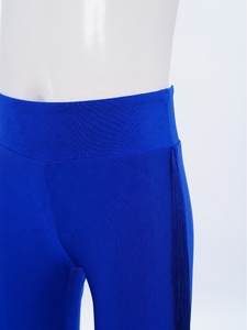 Pantalon de performance de danse latine et de <span class=keywords><strong>salsa</strong></span> noir pour garçons de 6 à 16 ans, dernière collection, vêtements de performance sur mesure - Product Image 3