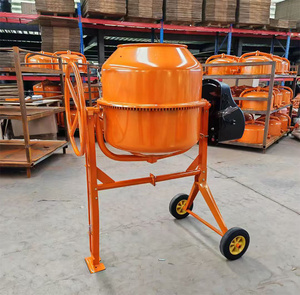 Mezcladora de Concreto Eléctrica de Acero FeiYu Naranja de <span class=keywords><strong>180</strong></span> <span class=keywords><strong>Litros</strong></span> con Bomba, 2M/H de Alta Eficiencia, Motor de 800-1000W, Equipo de Construcción Nuevo - Product Image 6