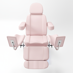 Beauty Salon Furniture Face Spa Bed Electric Adjustable Reclining Curved Leather Sofa Eyelash Aesthetic Modern Hotel School - Product Image 1