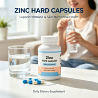 Capsules de zinc (végétaliennes/sans gélatine) naturelles 5g – Soutien immunitaire et santé de la peau – Complément alimentaire pour adultes