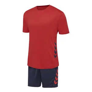 カスタム卸売格安ヨーロッパチームクイックドライトレーニング昇華サッカージャージー男性用デザインフルセットサッカーユニフォーム