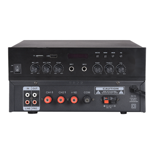 Amplificateurs de puissance de couleur noire <span class=keywords><strong>KB</strong></span>- 80L personnalisés en gros 280*180*75mm amplificateurs de puissance en matériau métallique - Product Image 1