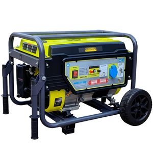 Portable Lightweight Gasoline <b>Generator</b> 220V Single Phase 50/60Hz - Open Frame Big Emergency Power Supply - Product Image 2